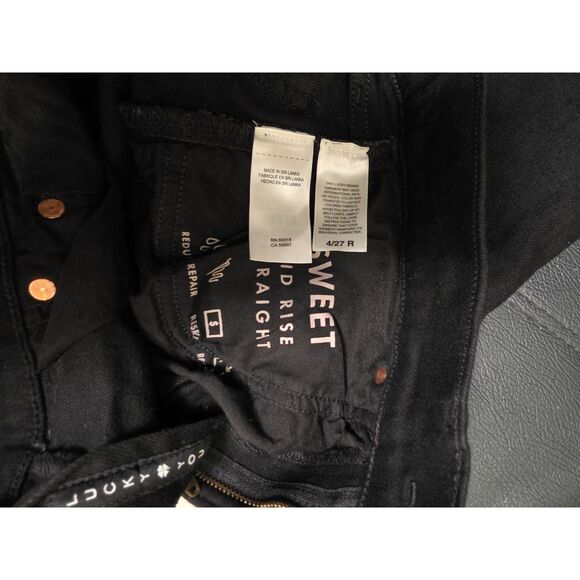 Lucky Brand Mid Rise Sweet Straight (4/27) R - Picture 3 of 4